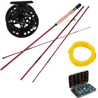 Fly Fishing Rod Set 2.7M Fly Rod and Fly Reel