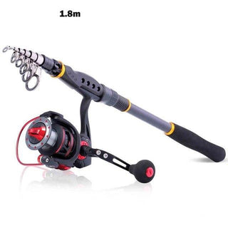 Fishing Rod and Spinning Reel Sets Portable