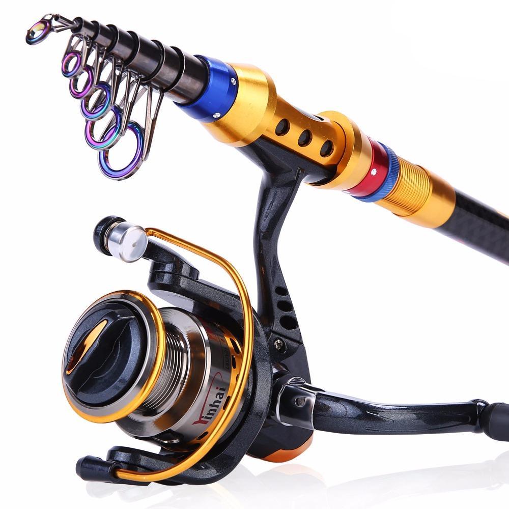 Telescopic Fishing Rod and 14BB Fishing Reel